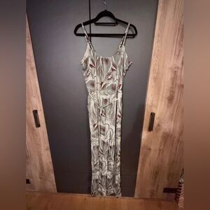 Floral Maxi Dress with Spaghetti Straps